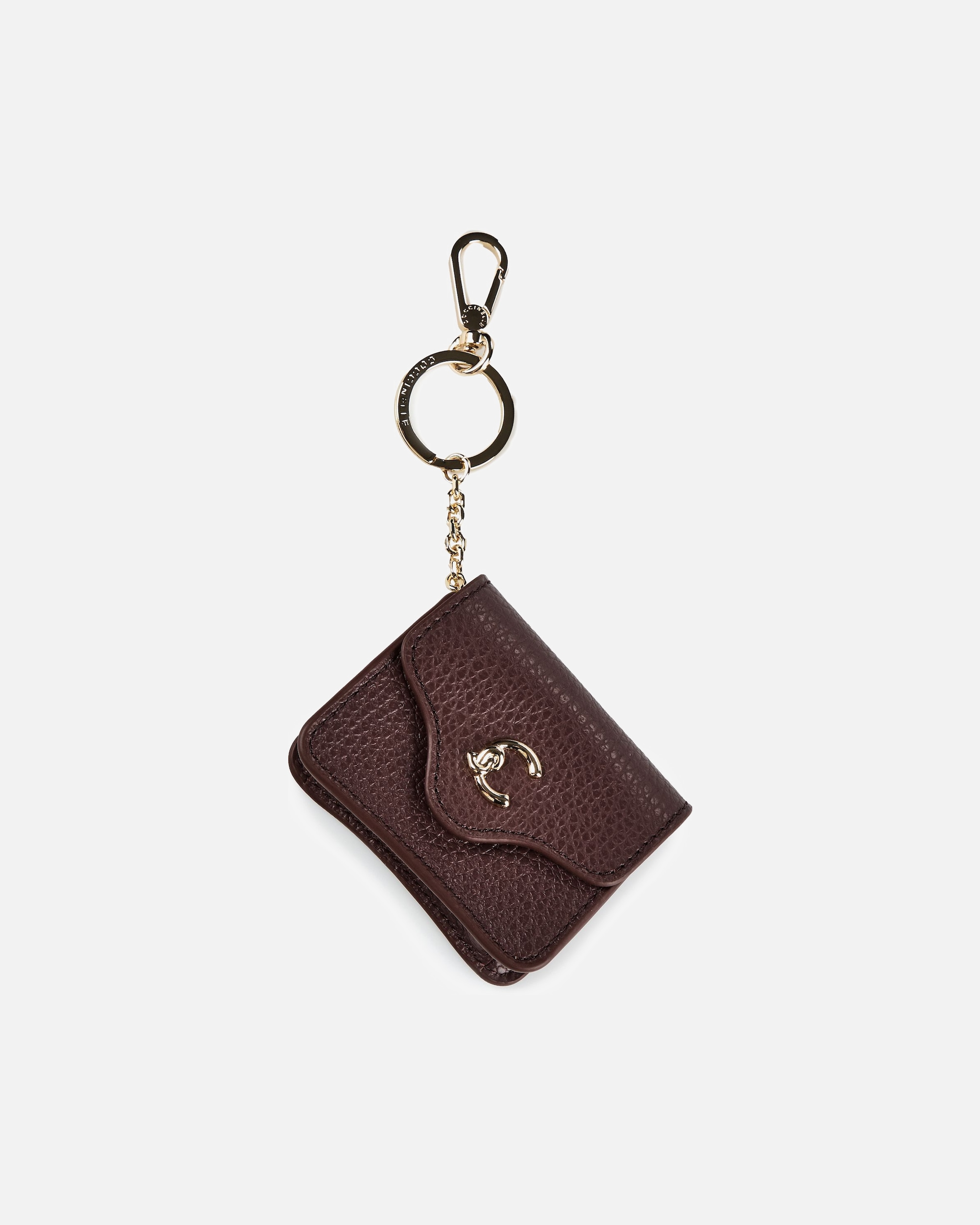 Anhänger für Weiblich Coccinelle C-Me Taschenanhänger Leder 8,5 cm berry