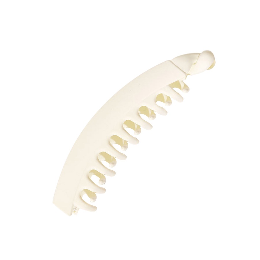 SOHO Idis Banana Haarspange Weiß Weiss Damen