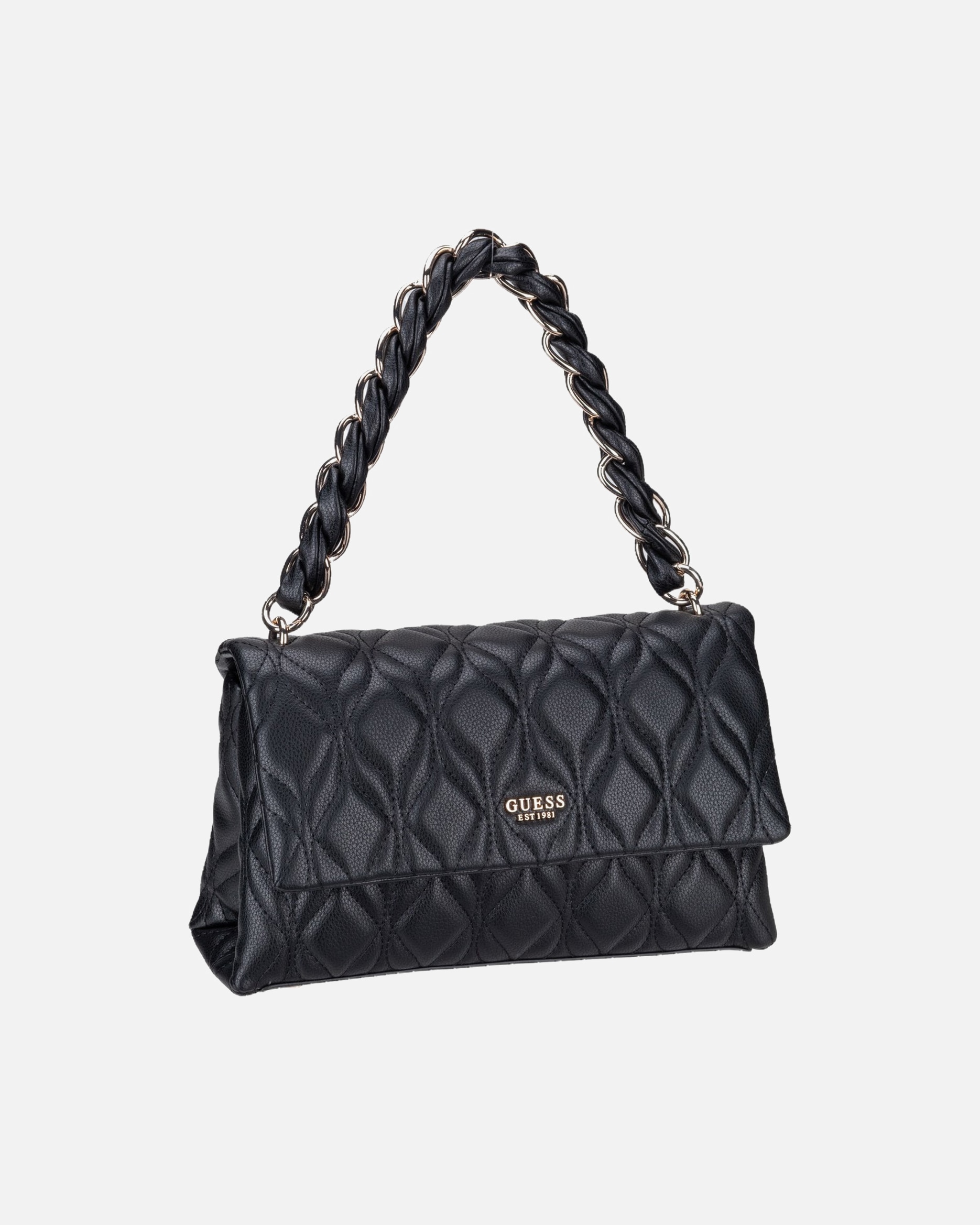 Handtasche für Weiblich Guess Handtasche Maxine Flap Black