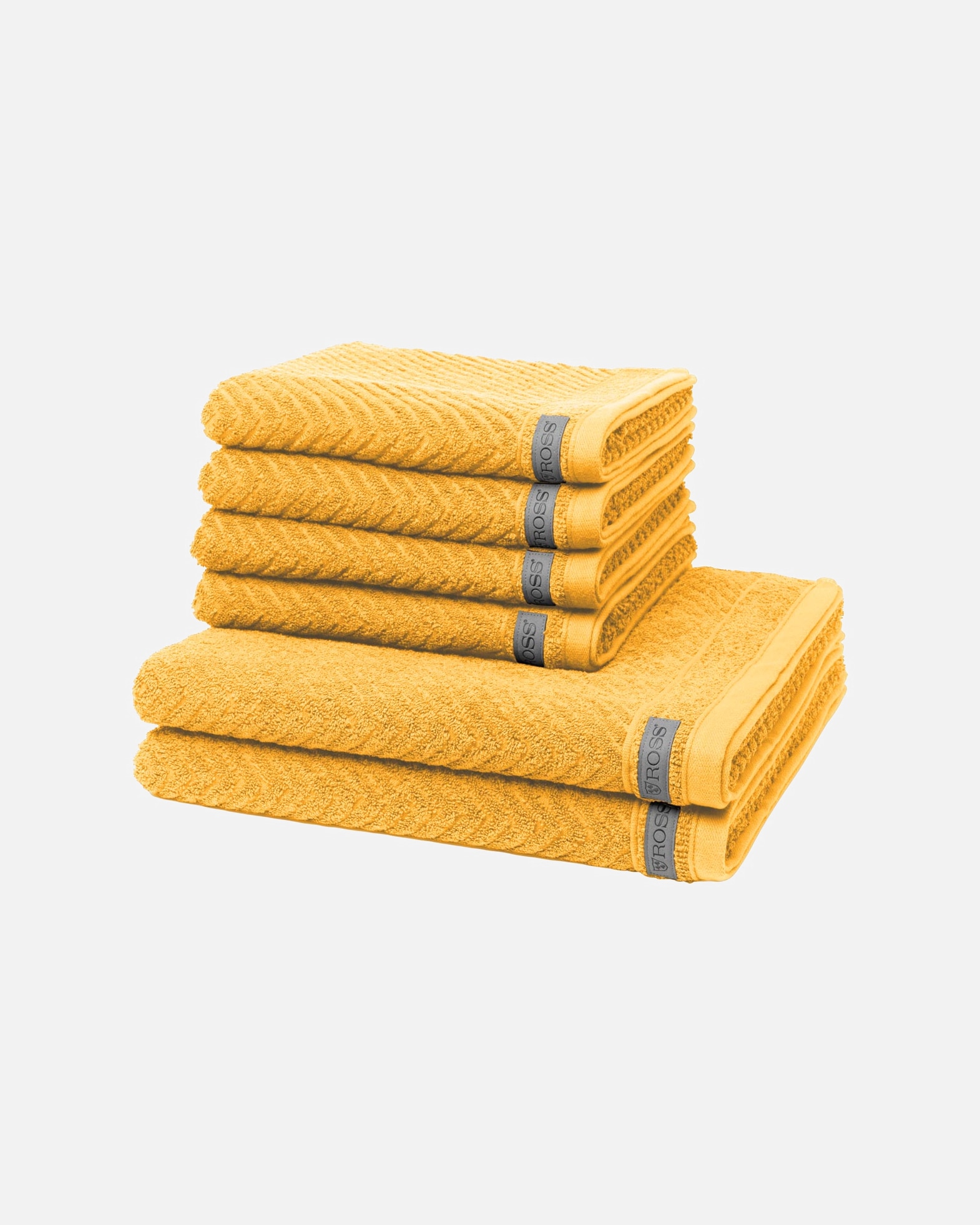 Handtuch für Unisex ROSS Smart 6-teilig Handtuch-Set Aprikose