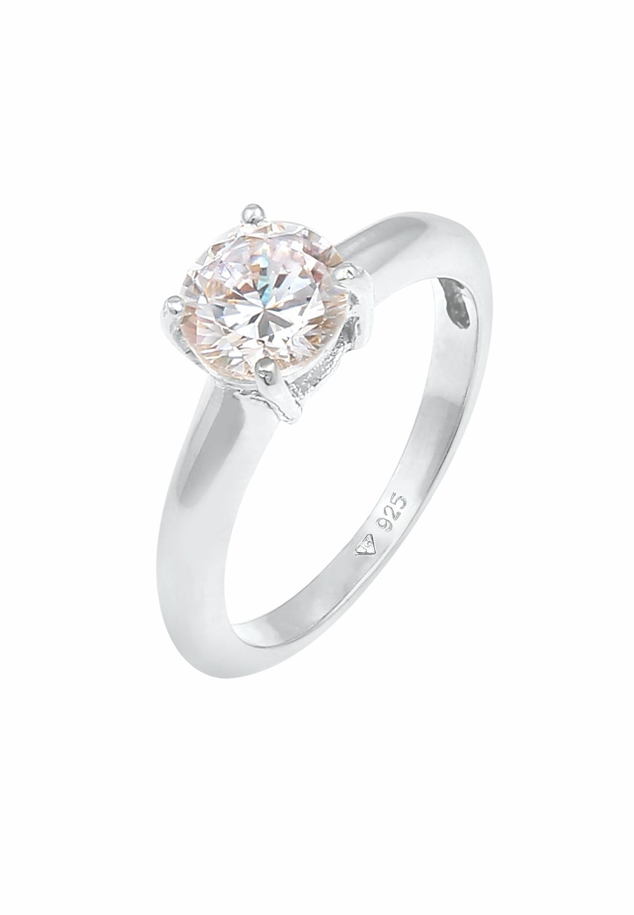 Elli Solitär Klassisch Zirkonia 925 Sterling Silber 60 Damen