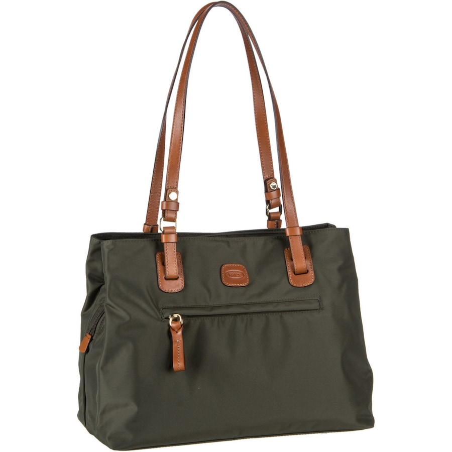 Bric's Handtasche X-Bag Shopper Oliva Grau Damen