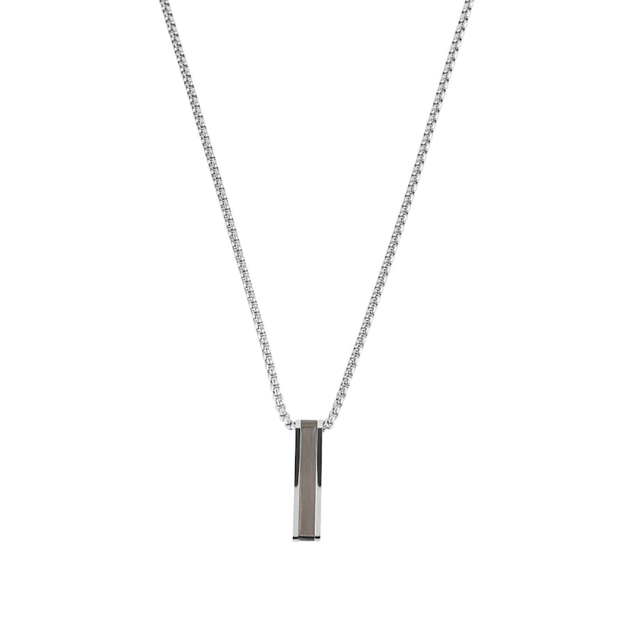 Tom Tailor Kette mit Anhänger silber Herren