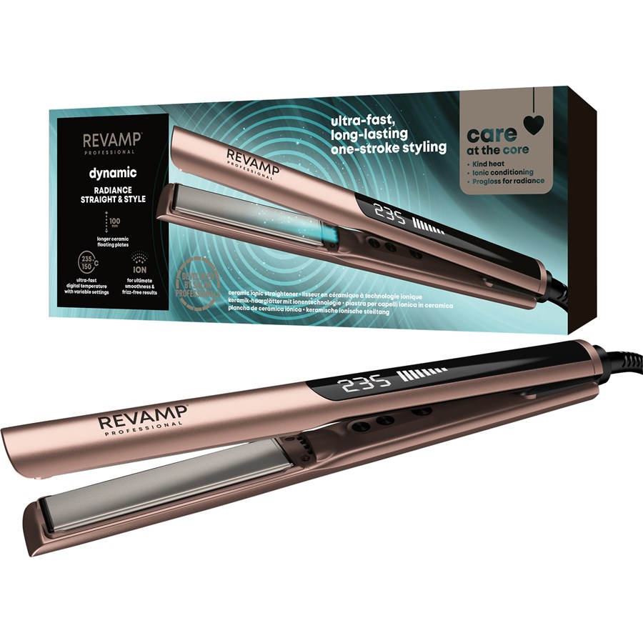 Revamp Keramik-Haarglätter mit Ionentechnologie Dynamic Radiance Straight & Style Damen