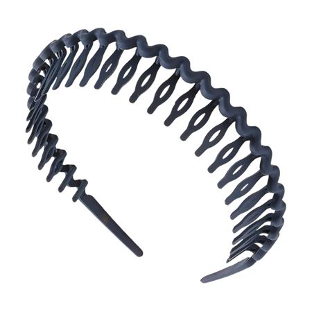 SOHO Vika Haarreif Dunkelblau Schwarz Damen