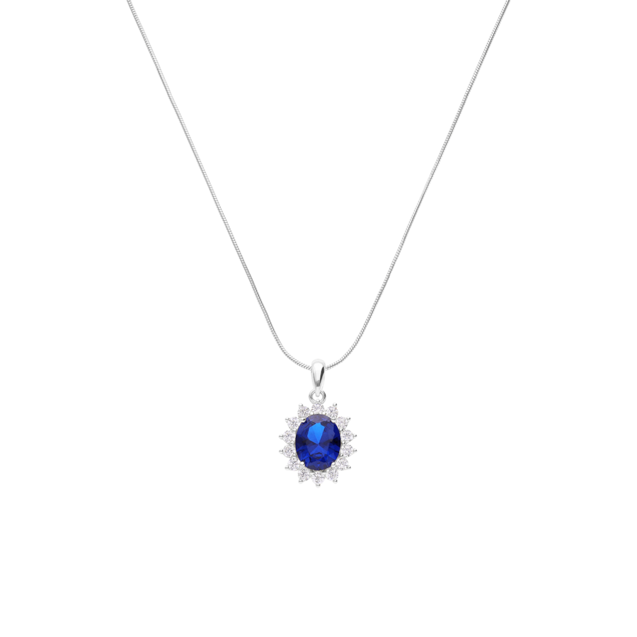 Lucardi Halskette 925 Silber - Silberfarbig 45.0 Damen