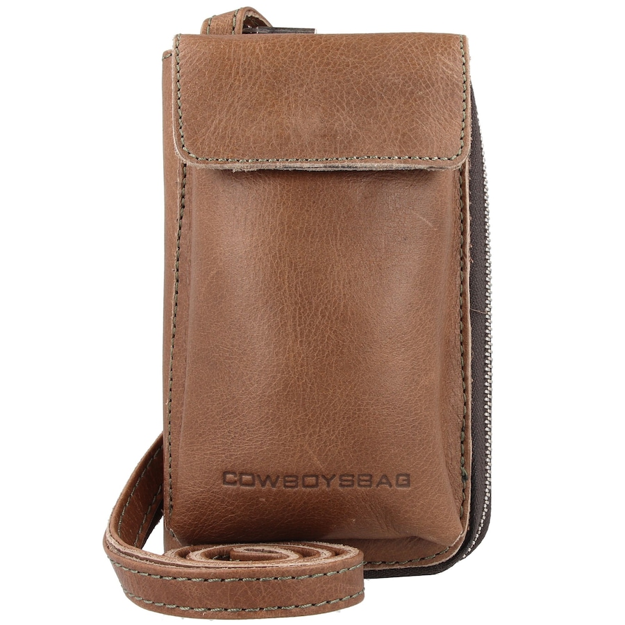 Cowboysbag Bonanza Garston Handytasche Leder 9 cm Braun Damen