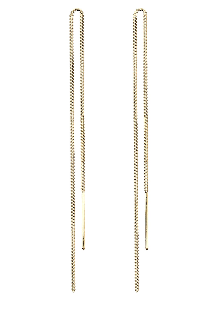 Elli Ketten Elegant Filigran 925 Sterling Silber goldfarben Damen