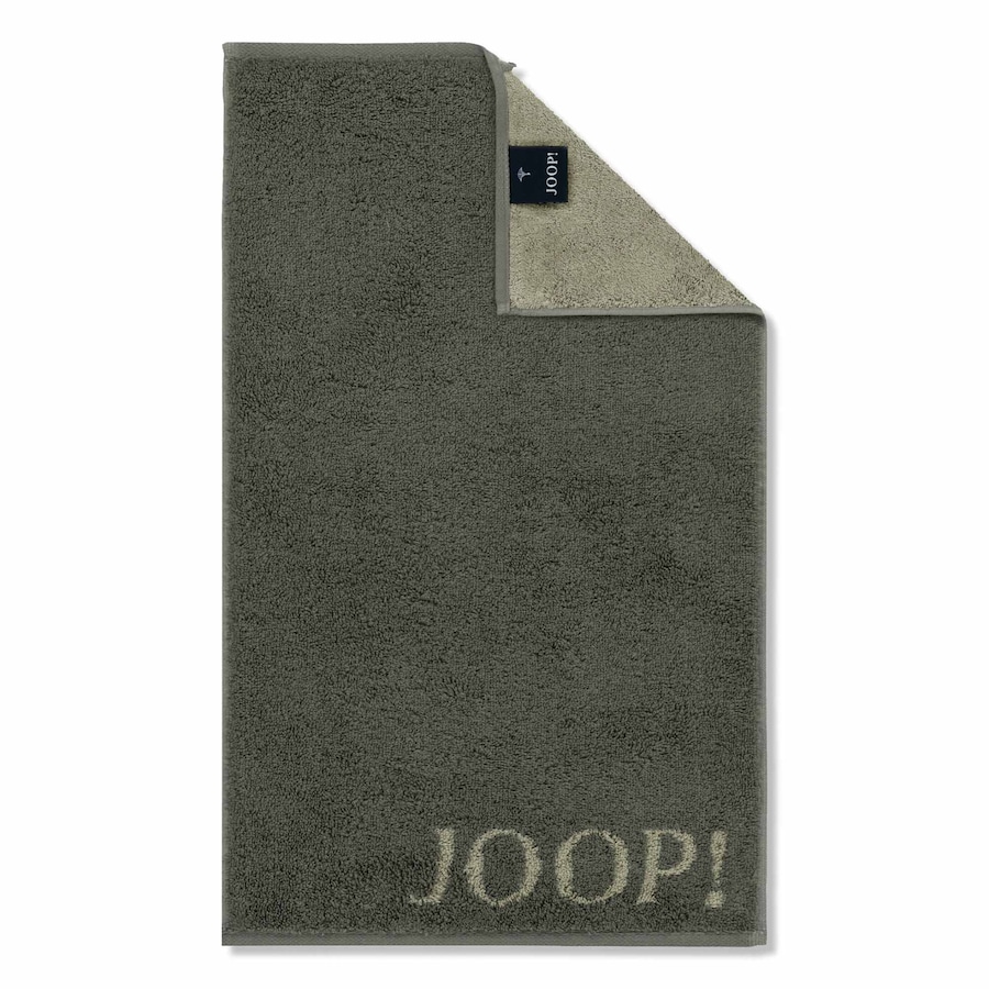 JOOP! Gästetuch 1er Pack 'J! Joop! Contour' Oliv