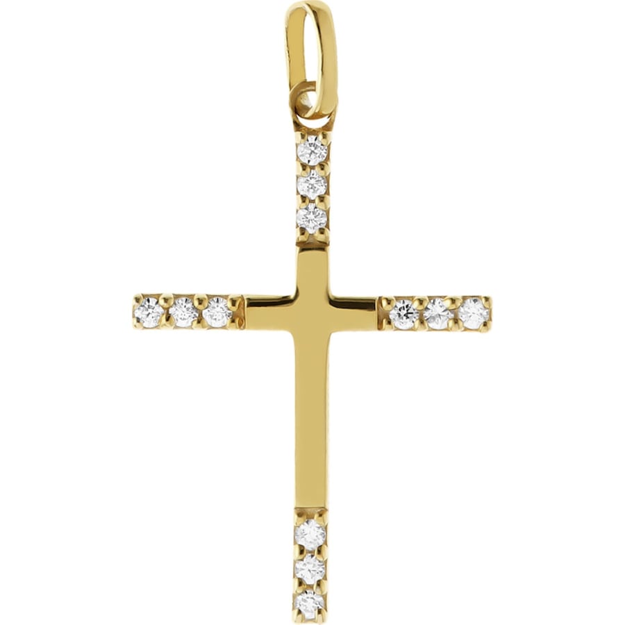 FAVS Anhänger 375er Gelbgold One Size Damen