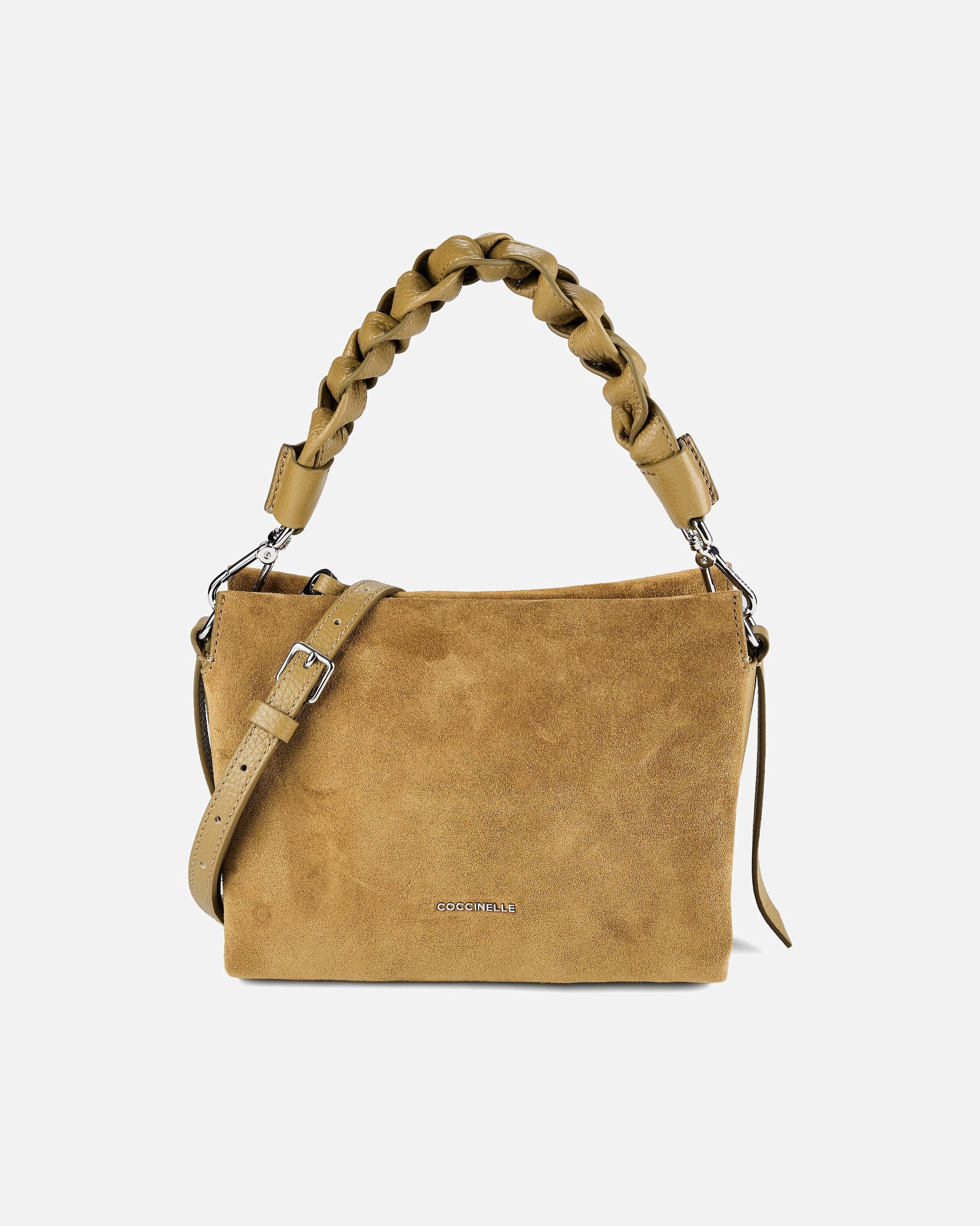 Tasche für Weiblich Coccinelle Boheme Henkeltasche seagras-seagras