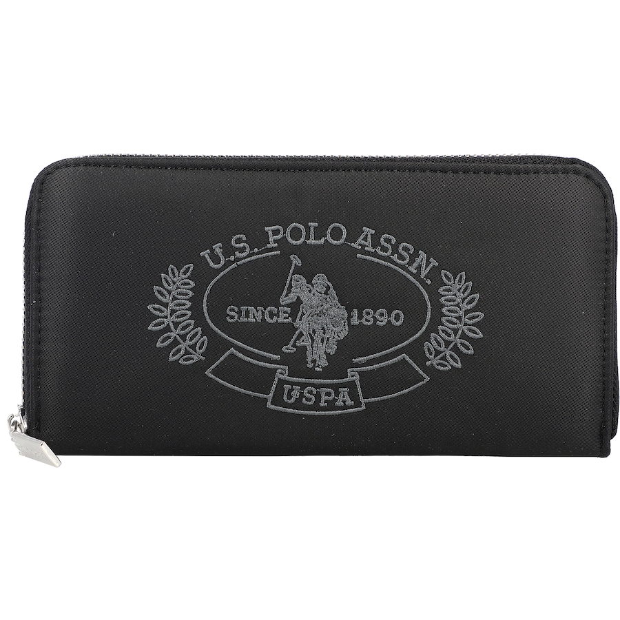 U.S. Polo Assn. Springfield Geldbörse 19 cm black Schwarz Damen