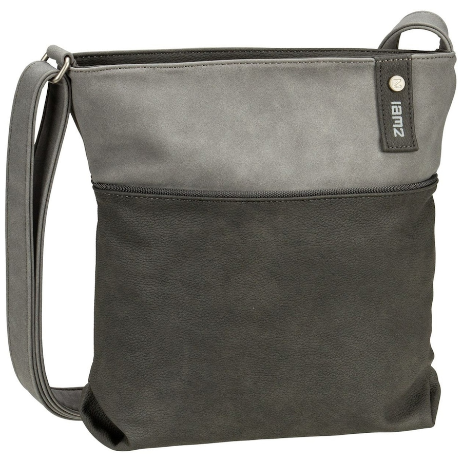 ZWEI Beuteltasche Jana J10 Nubuk/Stone Grau Damen