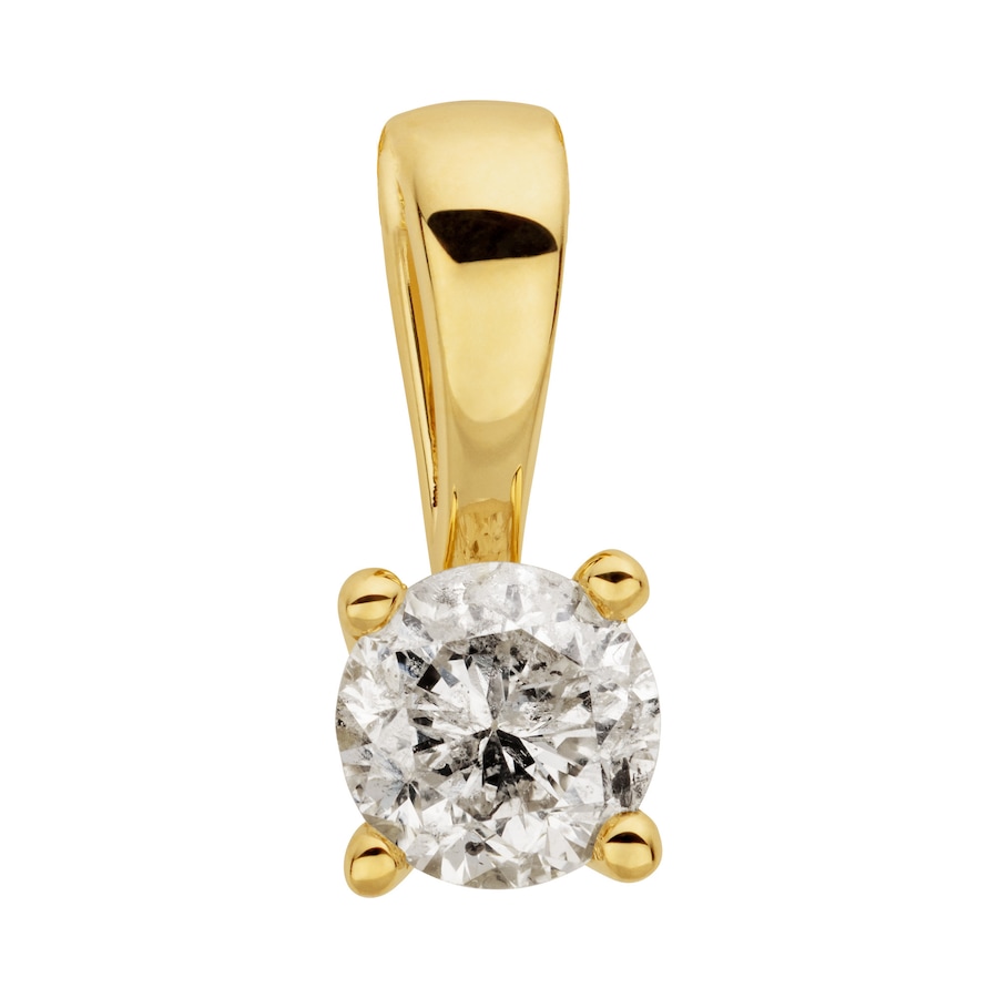 Orolino Anhänger 585/- Gold Brillant 0,25ct. gelb vergoldet Damen