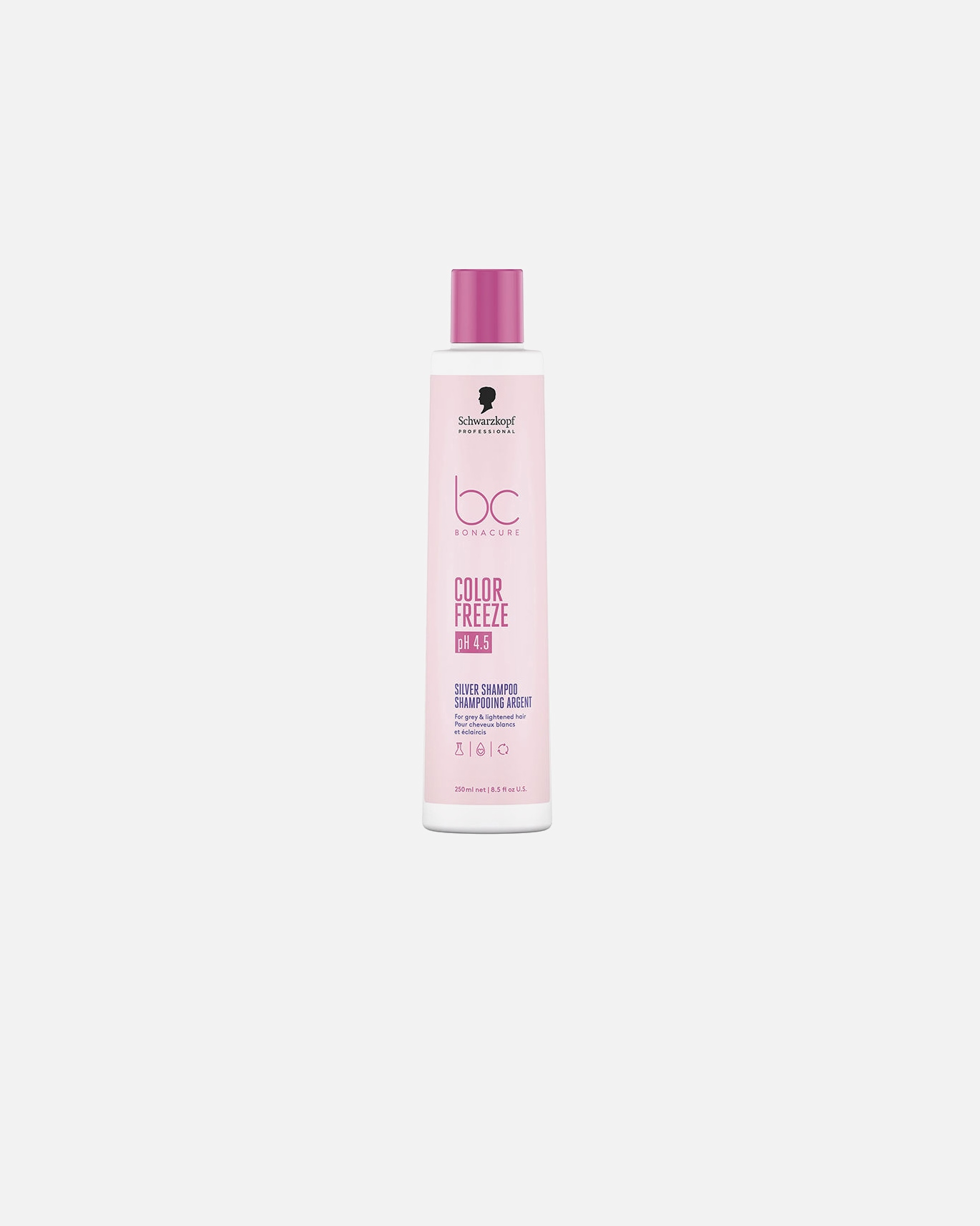 Shampoo für Unisex Schwarzkopf Professional BC COLOR FREEZE Silbershampoo 250 ml