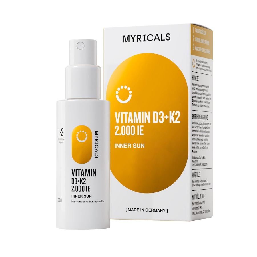 MYRICALS Vitamin D3 + K2 – Inner Sun 30 ml