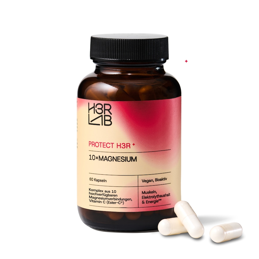 H3R LAB 10× Magnesium Komplex – 10 Magnesiumformen für Nerven, Muskeln & mentale Balance 51 g Damen