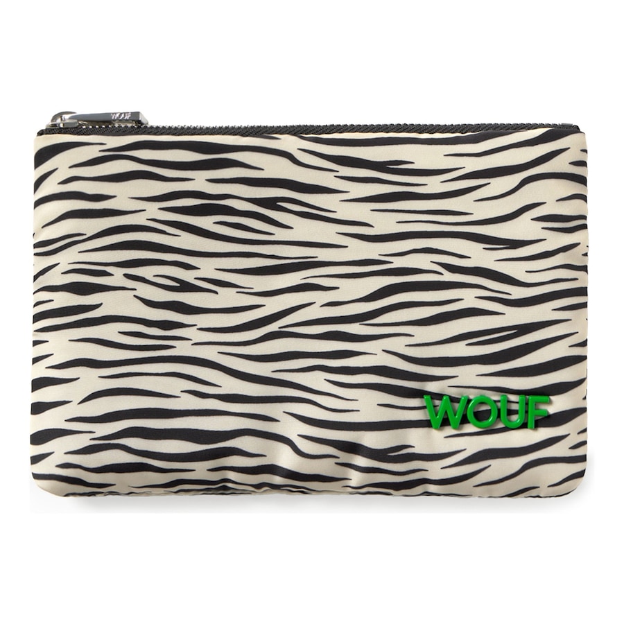 Wouf Studio Kosmetiktasche zebra hit Grau Damen