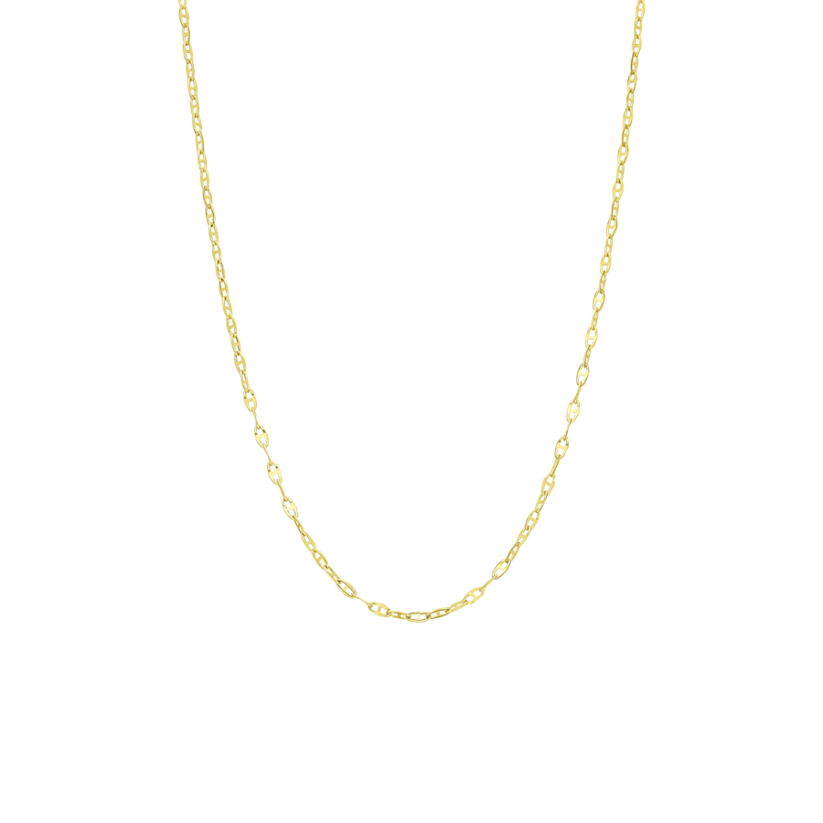Lucardi Halskette 375 Gold 42 cm 61.0mm Damen