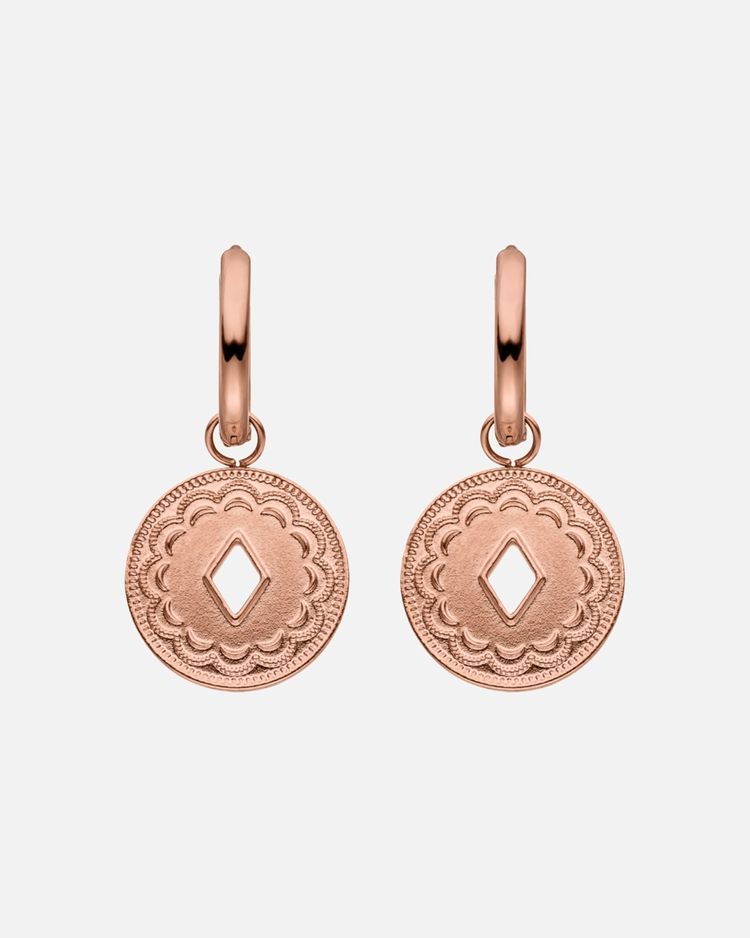 Ohrringe für Weiblich Purelei Lolani Ohrhänger 100% Edelstahl Rosegold