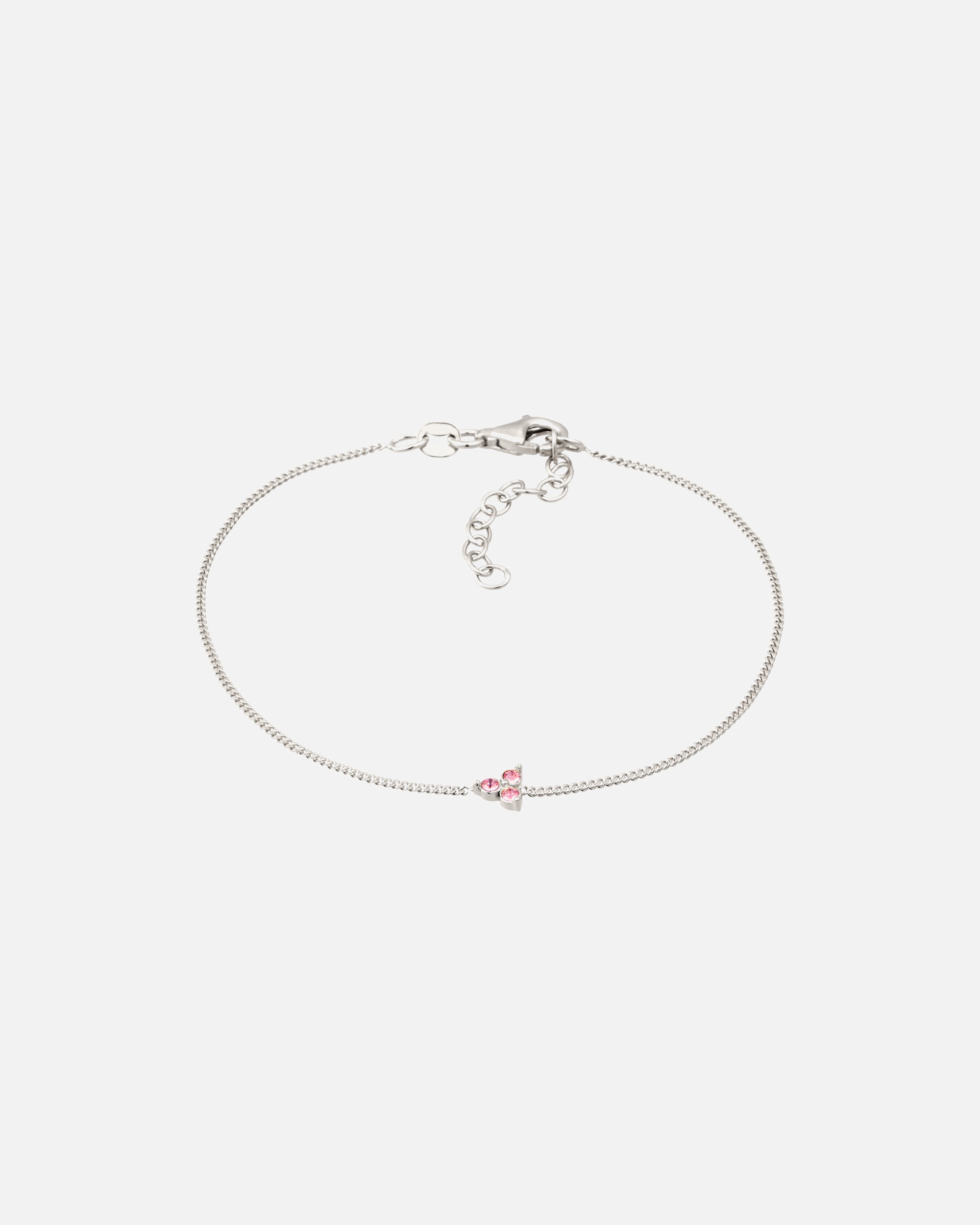 Armband für Weiblich Elli Rose Dreieck 925 Sterling Silber, mit Kristallen von Swarovski® silberfarben