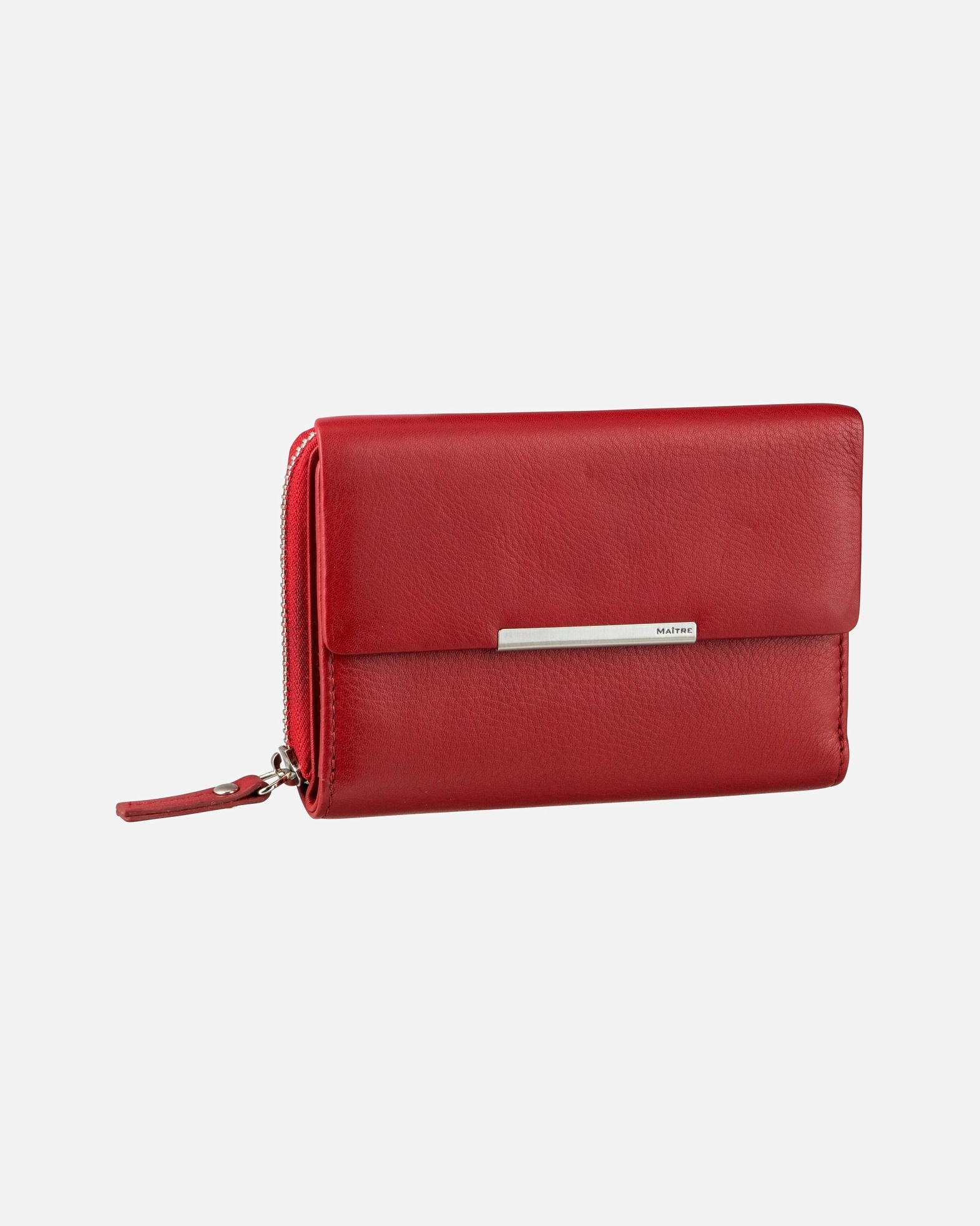 Portemonnaie für Weiblich Maître Geldbörse Belg Dagrete Purse MH14FZ Red