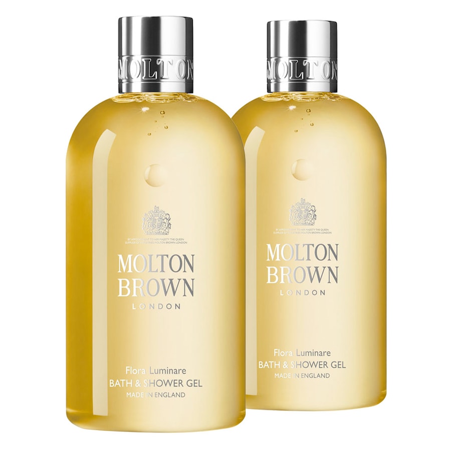 Molton Brown Flora Luminare Bath & Shower Gel Doppelpack (2er Set) 600 ml