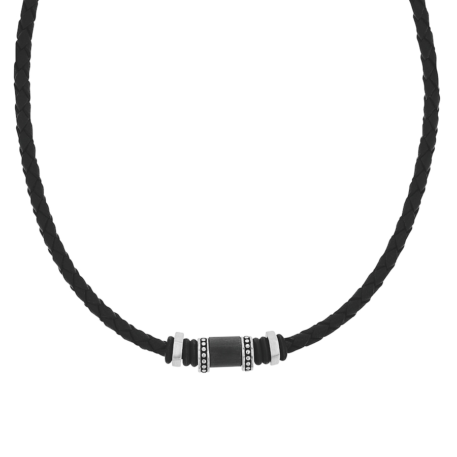 Tom Tailor Kette mit Anhänger silber Herren