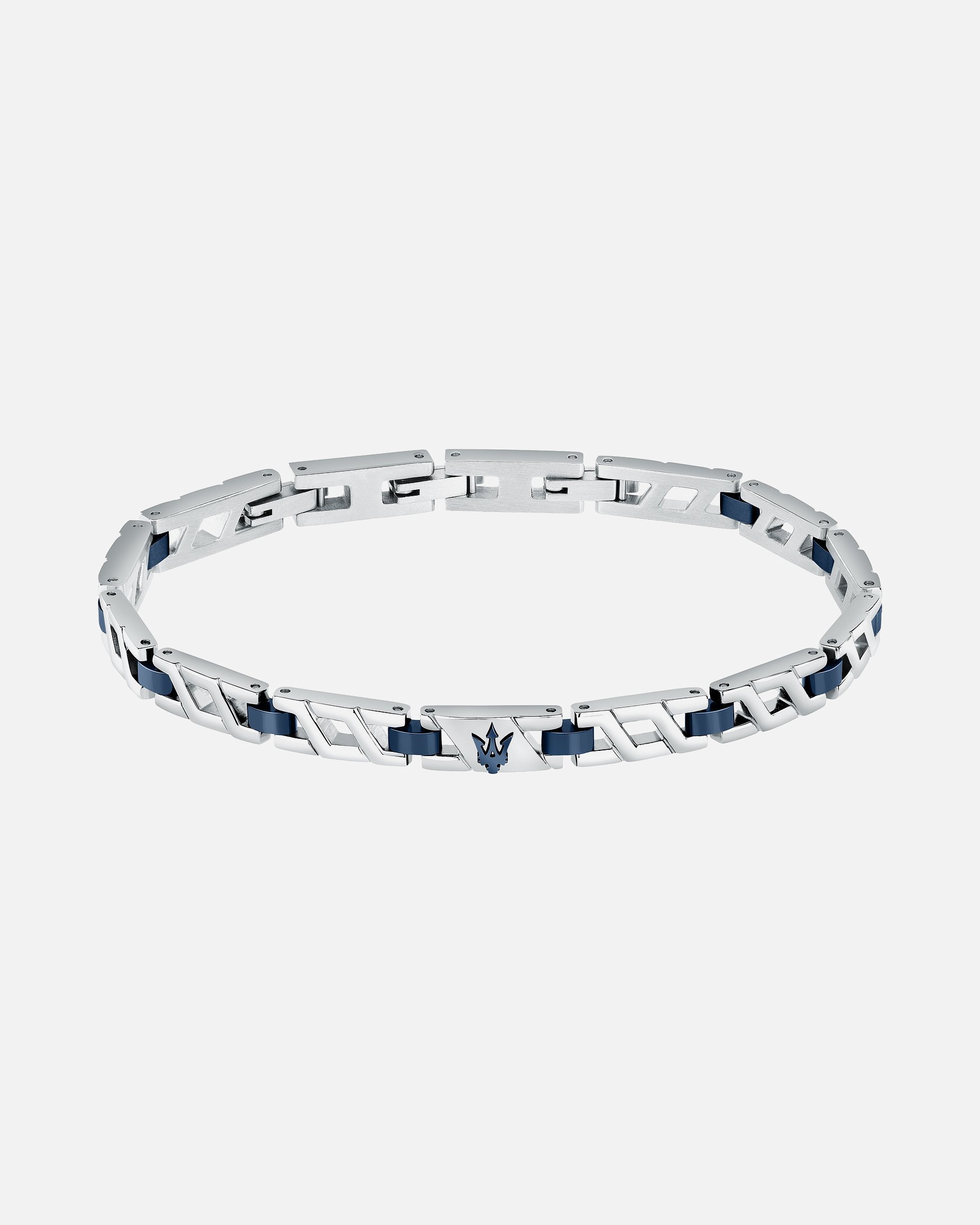 Armband für Männlich Maserati Armband Edelstahl blau, silber