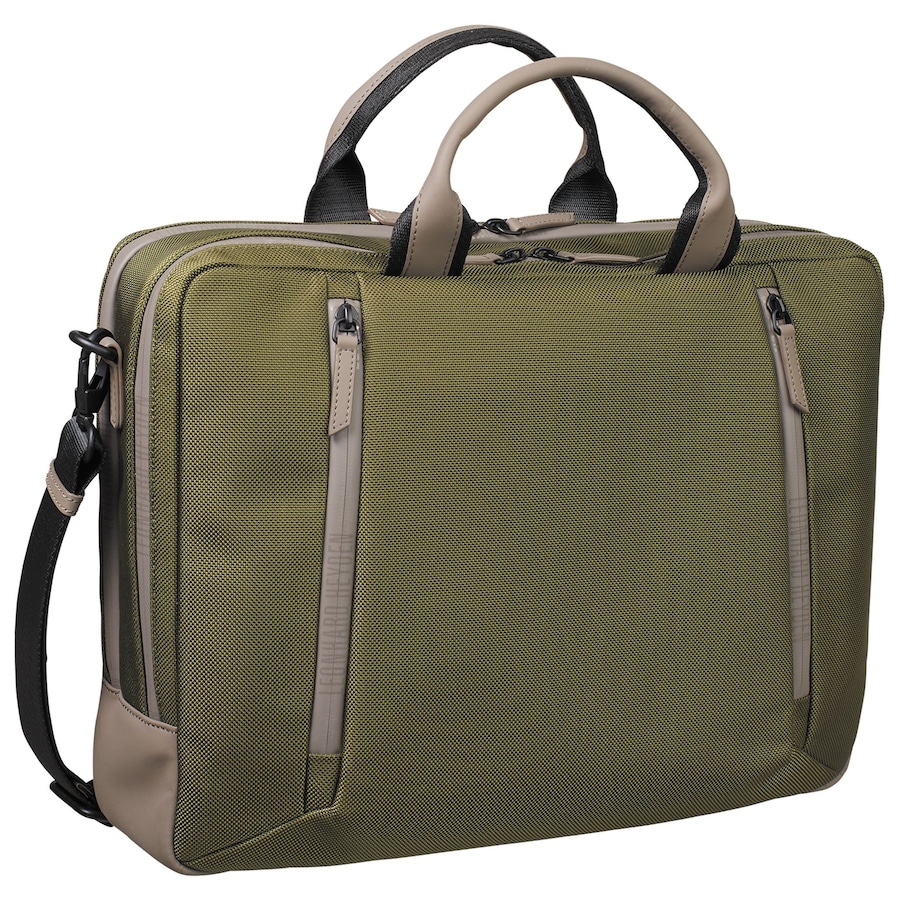 Leonhard Heyden Helsinki Aktentasche 42 cm Laptopfach oliv Grün Herren