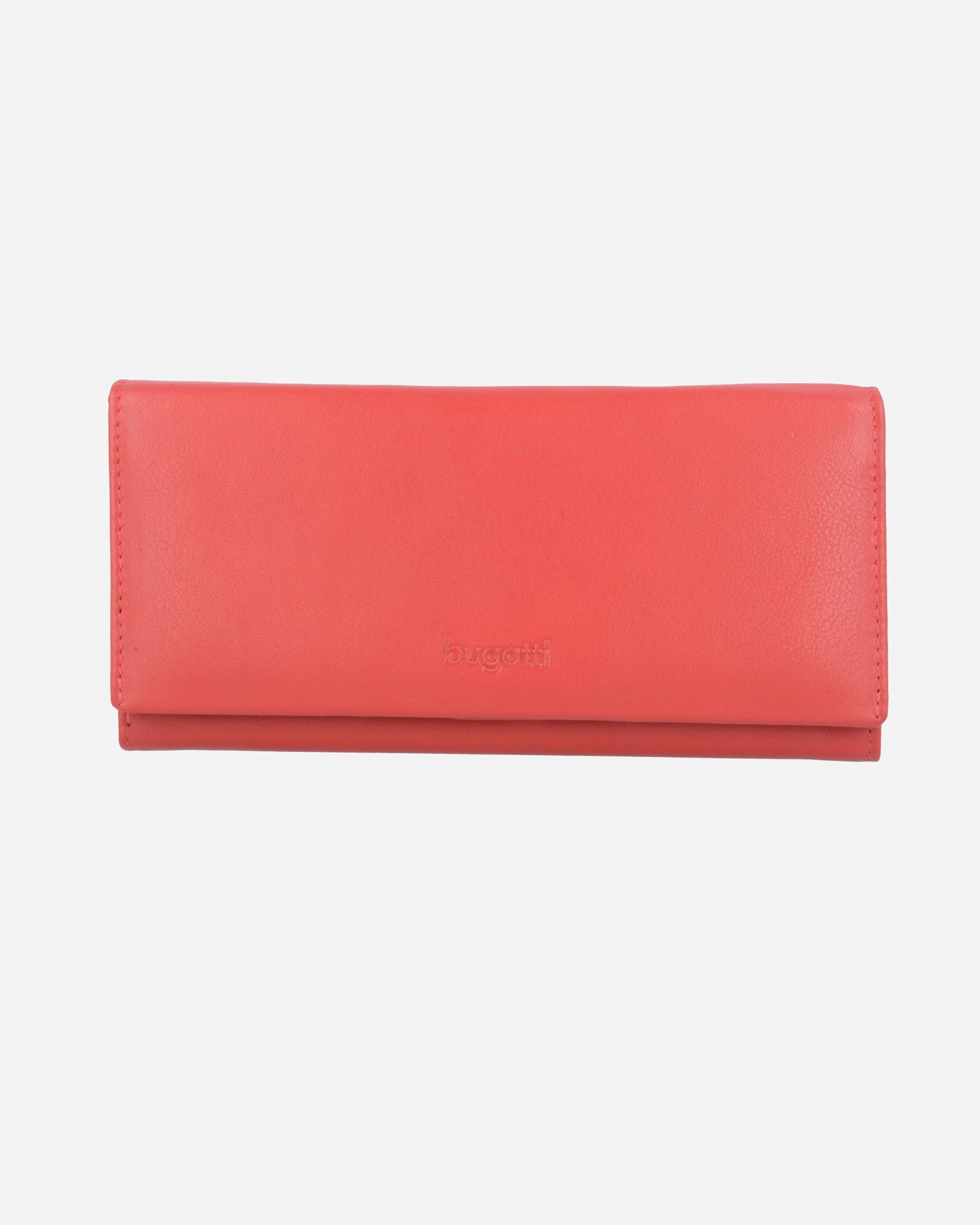 Portemonnaie für Weiblich Bugatti Vertice Damengeldbörse rot