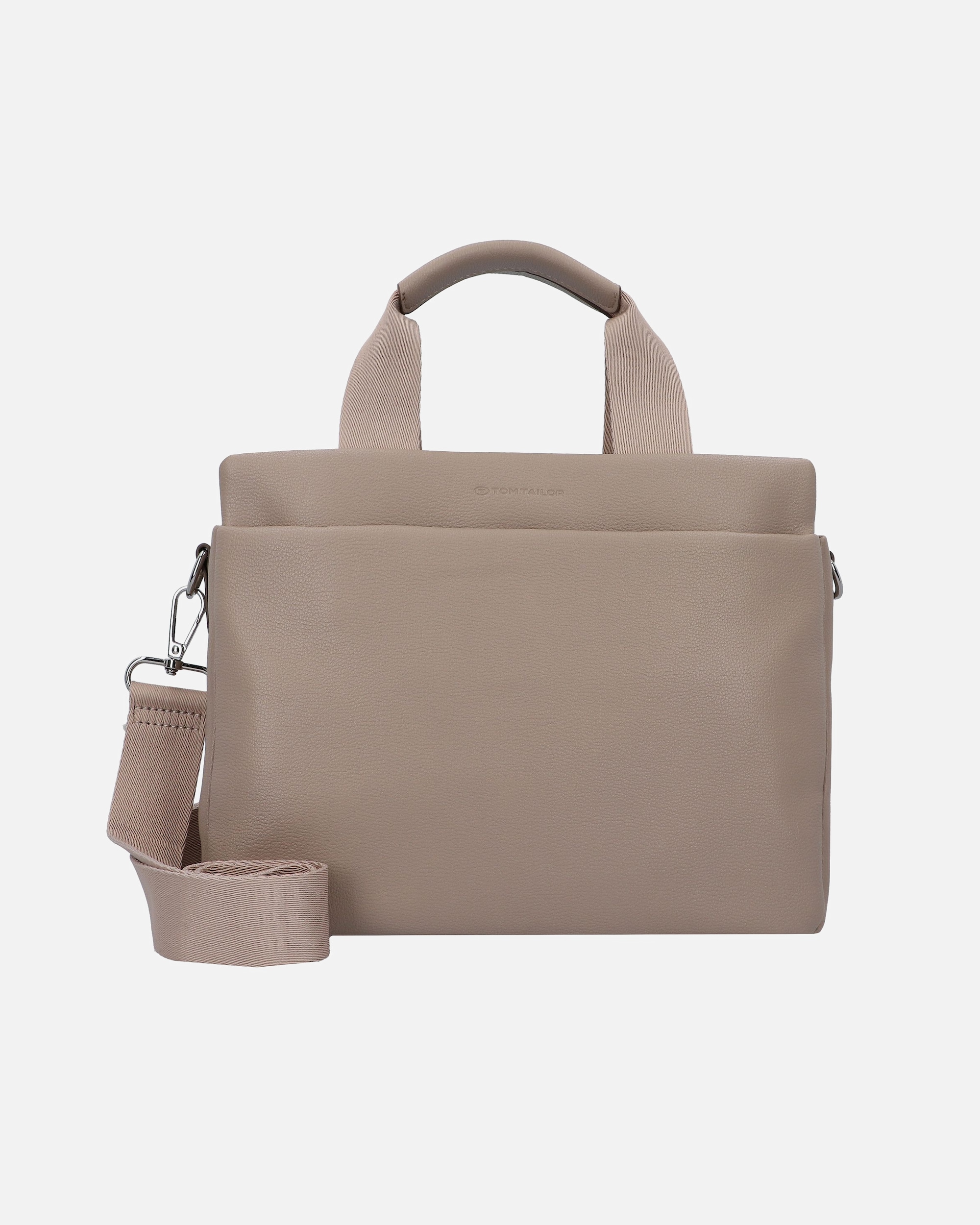 Clutch für Weiblich Tom Tailor Rella Henkeltasche taupe