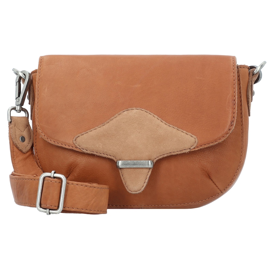 Cowboysbag Umhängetasche camel Braun Damen