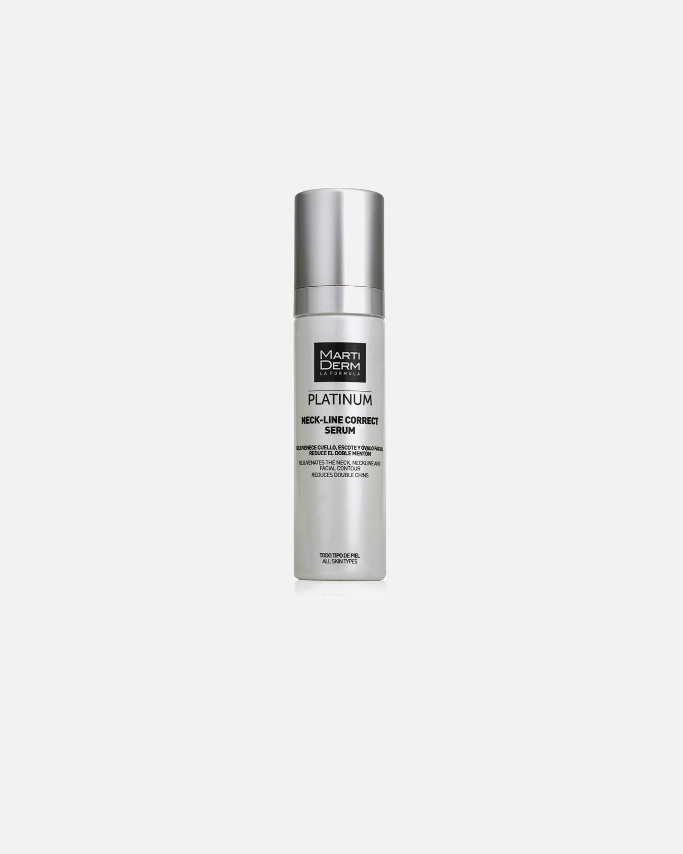 Dekolletépflege für Unisex Martiderm PLATINUM Korrekturserum 50 ml