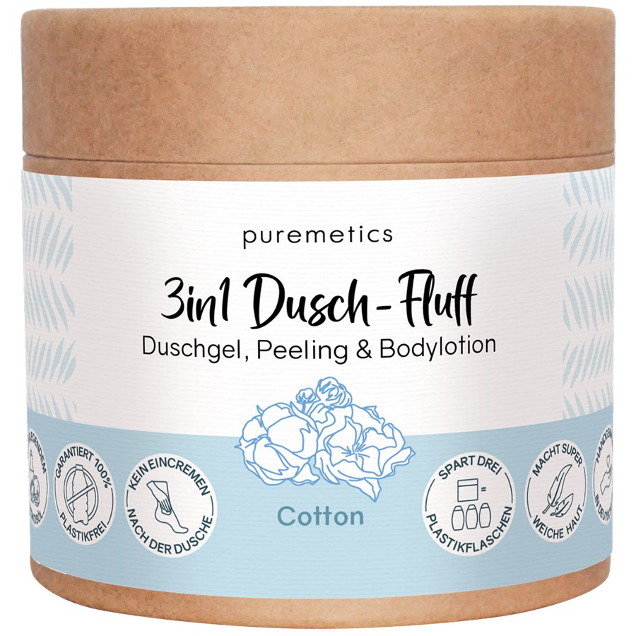 puremetics Dusch-Fluff Cotton 250 g Damen