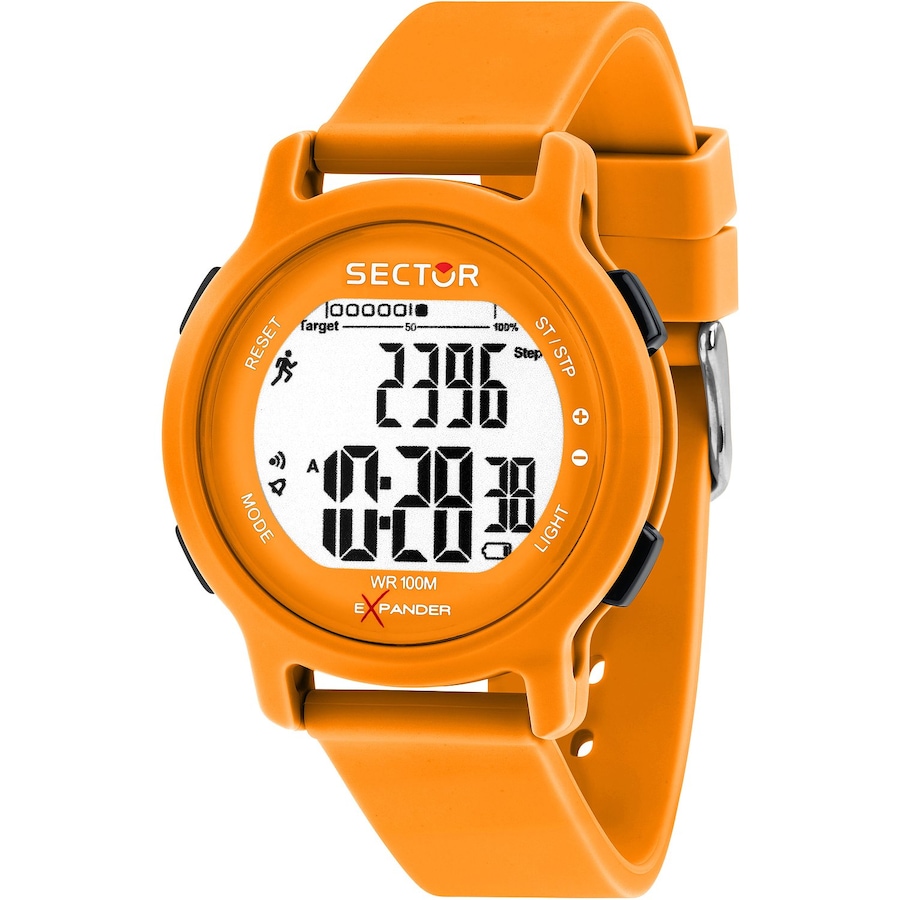 Sector Herrenuhr Kunststoff orange Herren