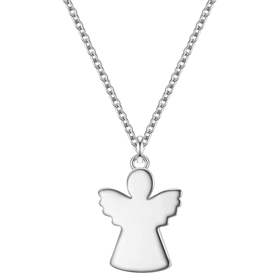 Glanzstücke München Halskette Engel aus Sterling Silber in silber 40,0 cm Basiskette + 5,0 Verlängerung Damen
