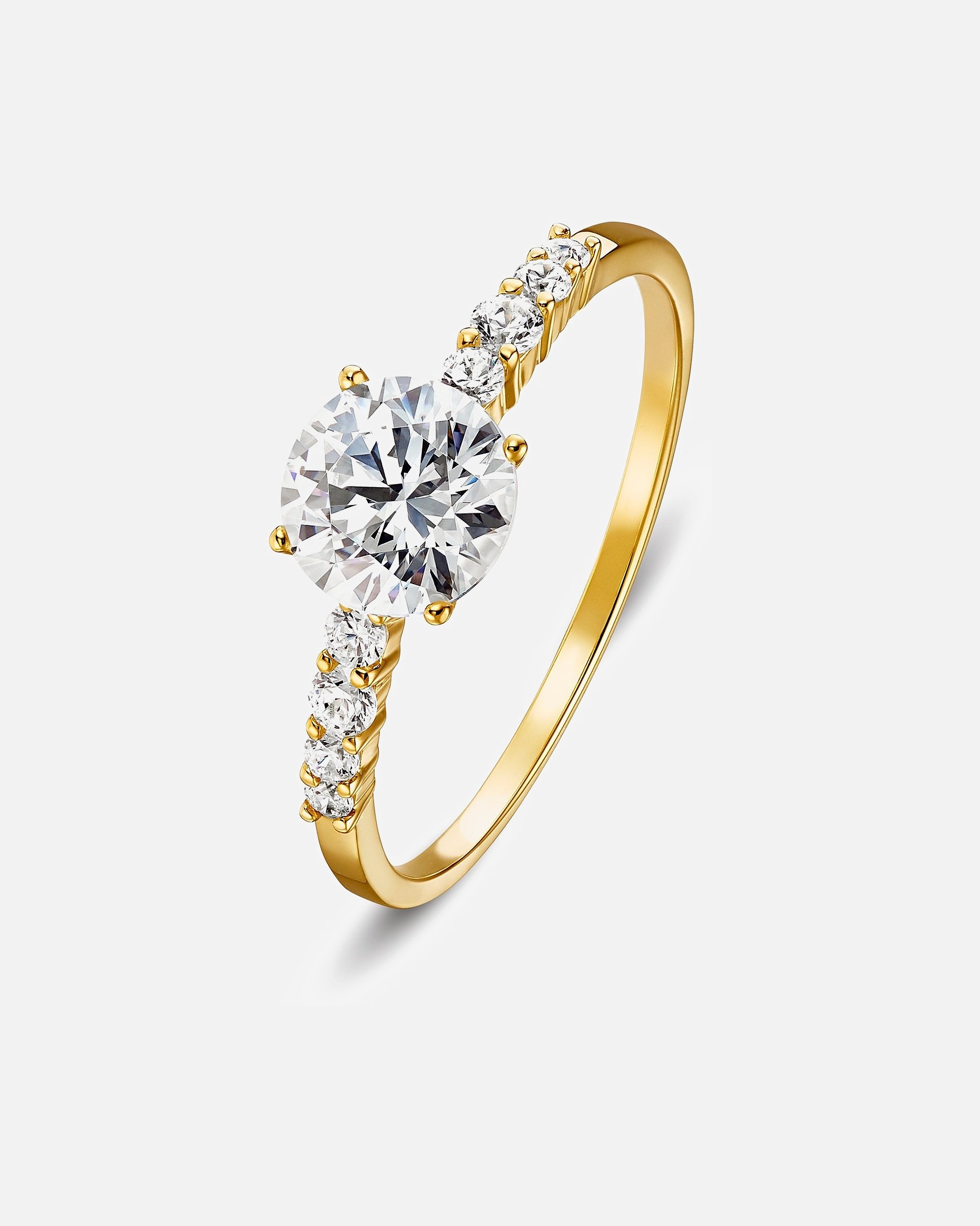 Ring für Weiblich CHRIST Damenring 375er Gelbgold 50