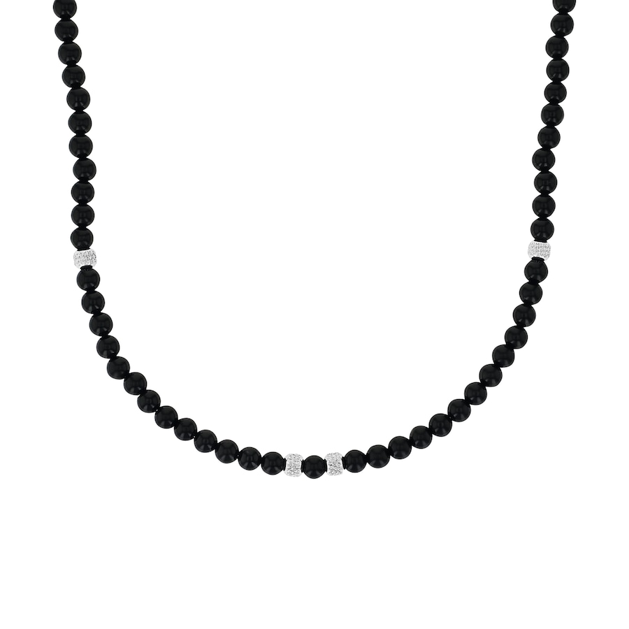amor Halskette Schwarz Herren