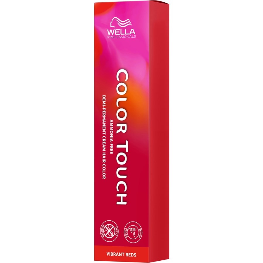 Wella Professionals Color Touch Red Vibrants 5/4 Hellbraun Rot 60 ml Schwarz Damen