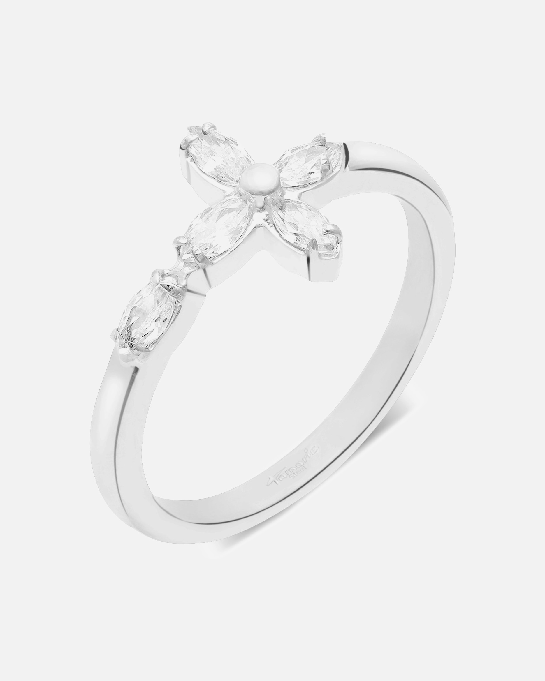 Ring für Weiblich Tamaris Damenring Edelstahl 54