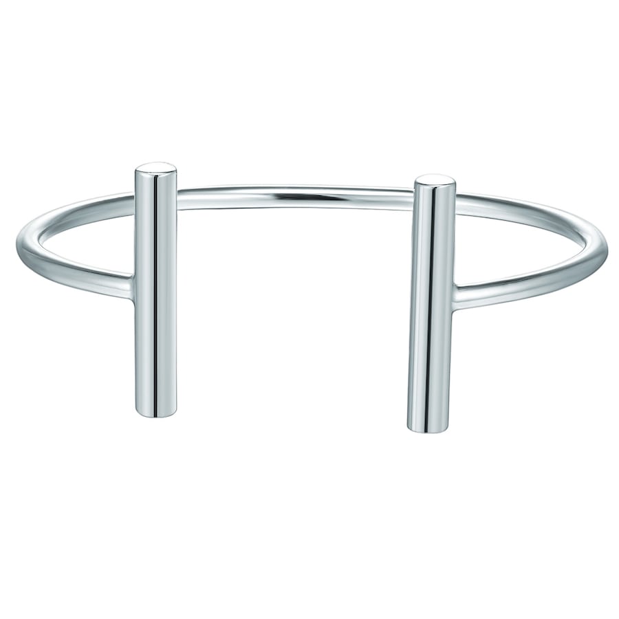 Lulu & Jane Armband aus Metall-Legierung in Silber 17,0 - 21,0 cm, flexibel einstellbar Damen