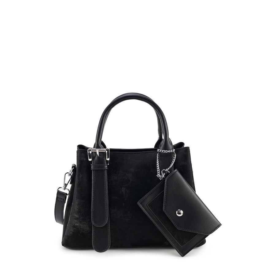 HARPA Handtasche SELUNE mit praktischer Mini-Geldbörse schwarz