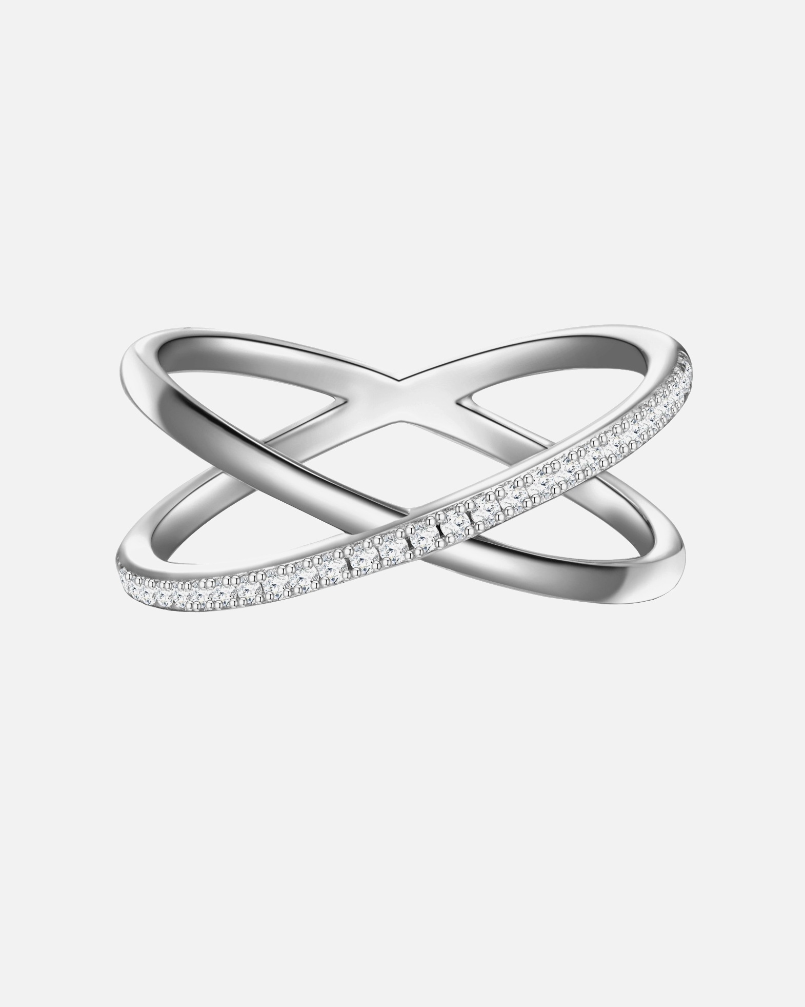 Ring für Weiblich Glanzstücke München Ring aus Sterling Silber in silber mit Zirkonia 58