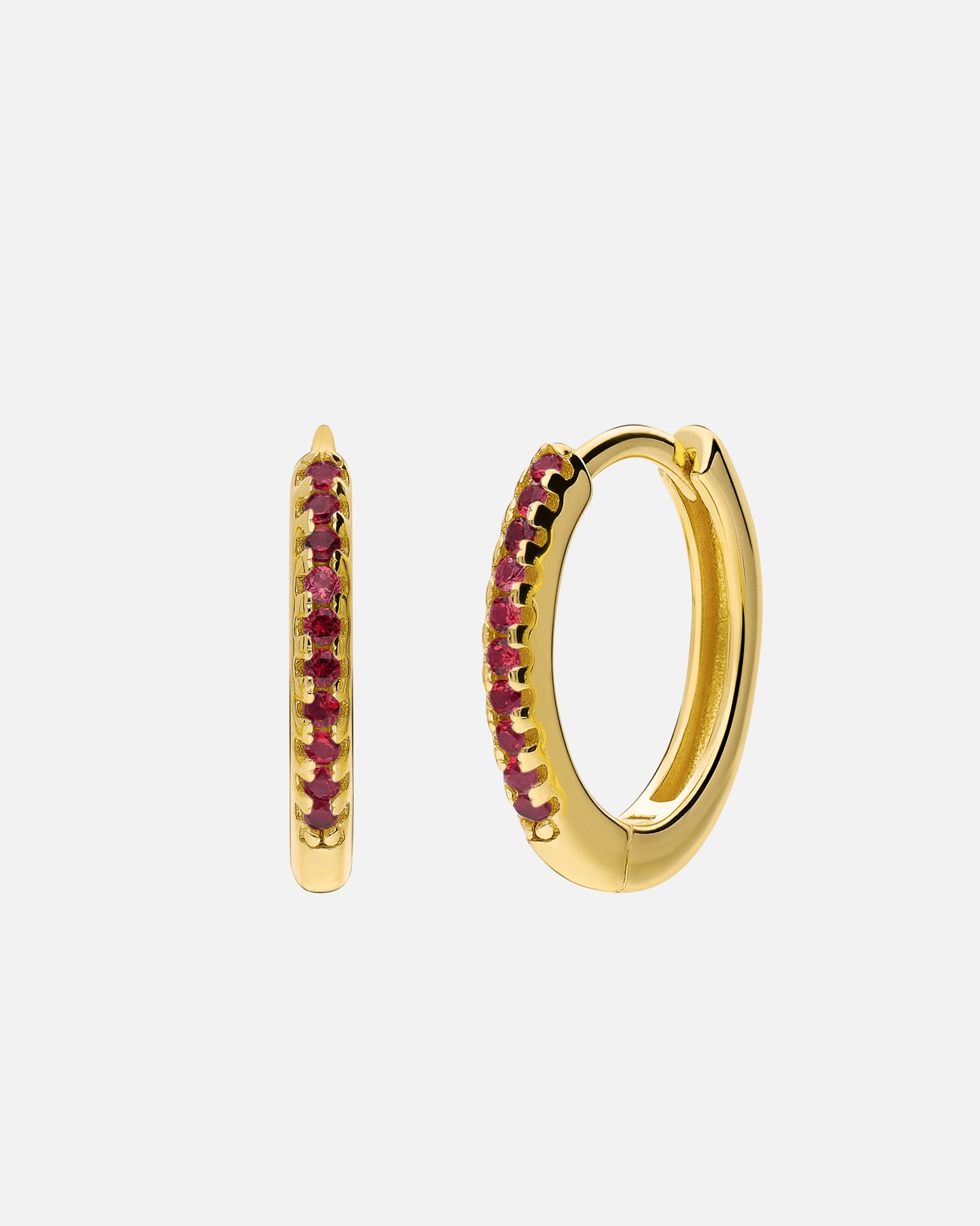 Ohrringe für Weiblich Lucardi Ohrringe - Zirkonia Ohrringe - Zirkonia