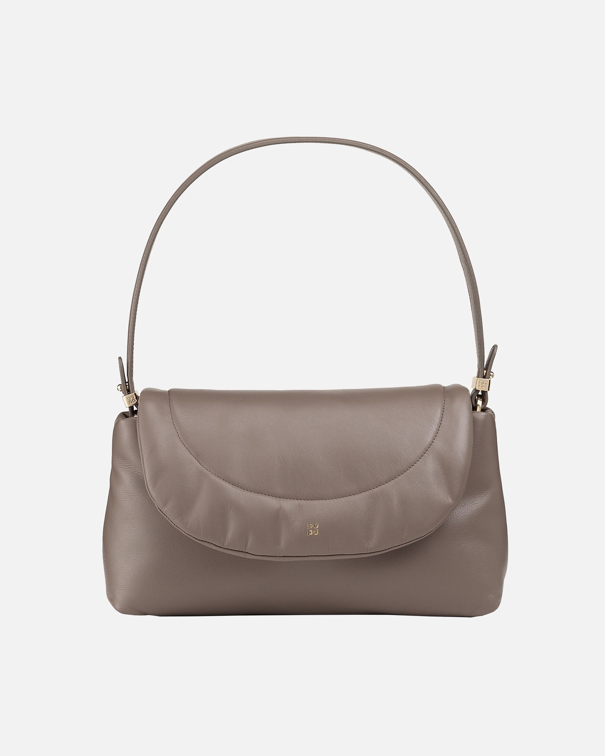 Handtasche für Weiblich DuDu Melville Schultertasche taupe
