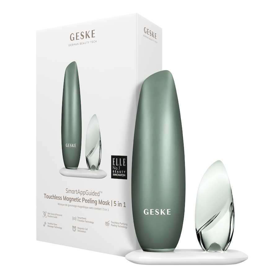 Geske SmartAppGuided Touchless Magnetic Peeling Mask | 5 in 1 Green
