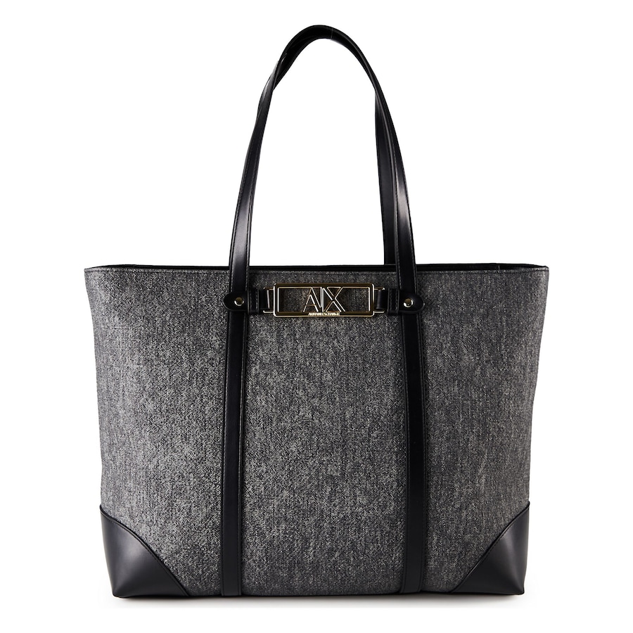 Armani Exchange Polly Shopper black Grau Damen