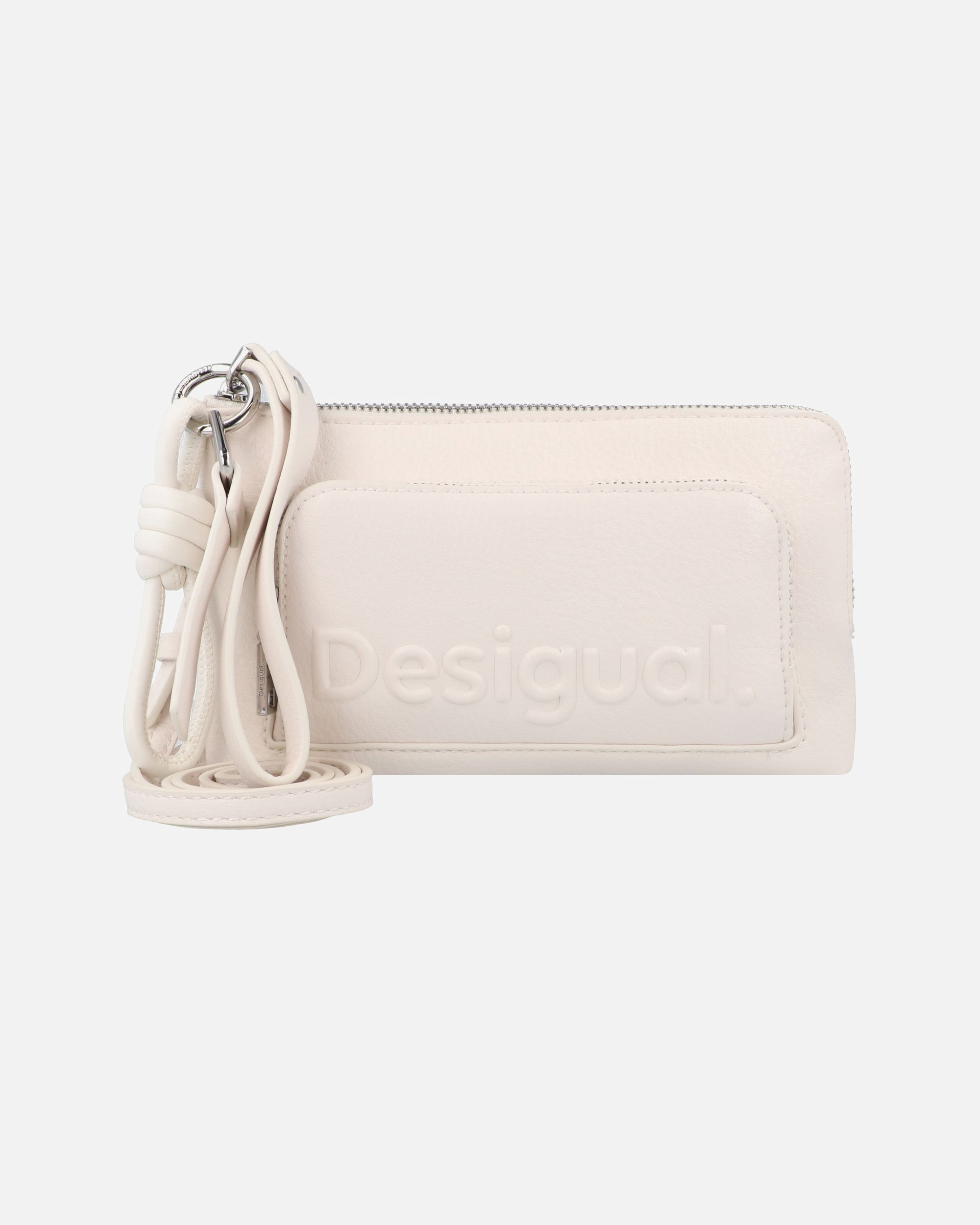 Tasche für Weiblich Desigual Lisa Umhängetasche 20 cm weiss