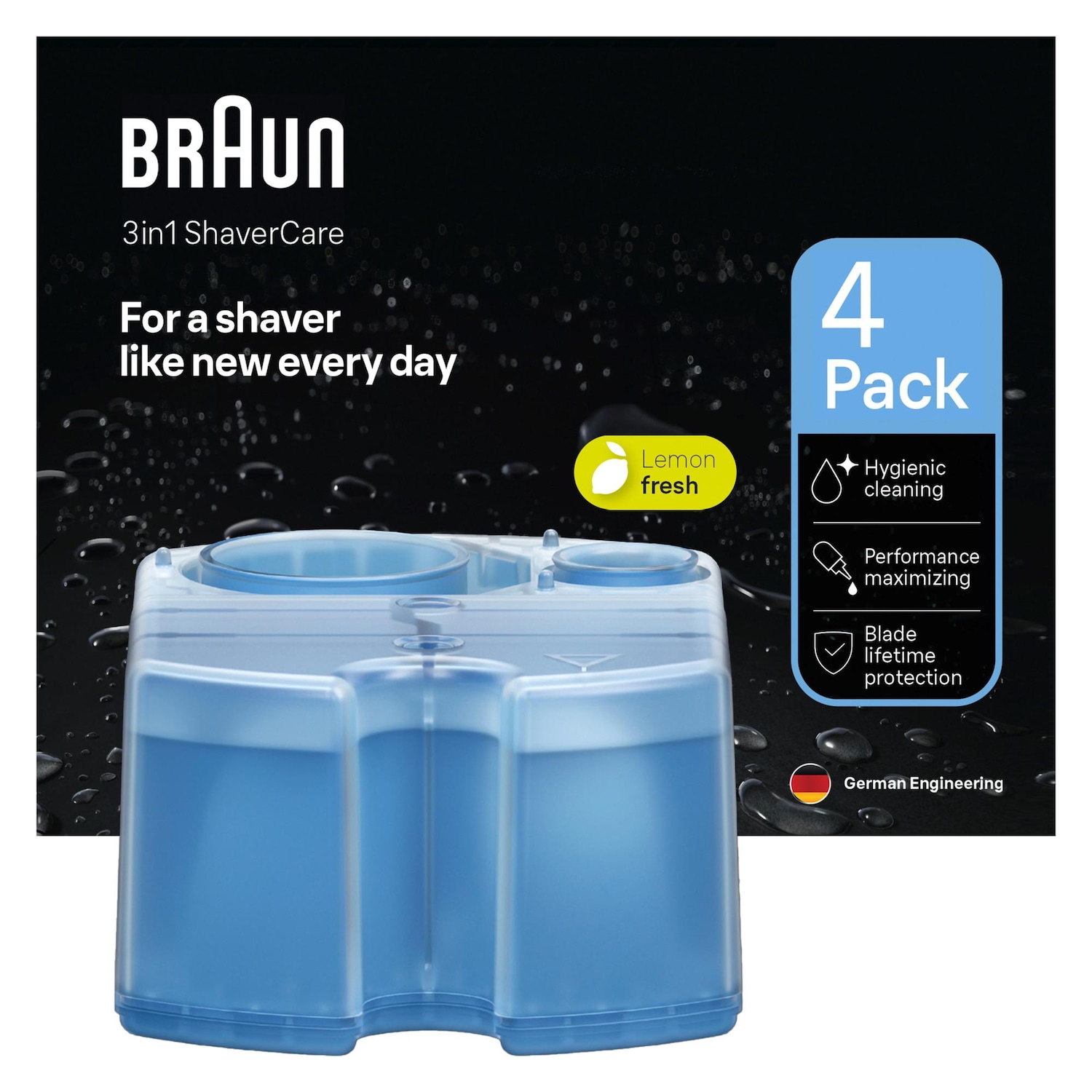 Braun 3-in-1 ShaverCare Reinigungskartuschen Rasierer ✔️ online kaufen